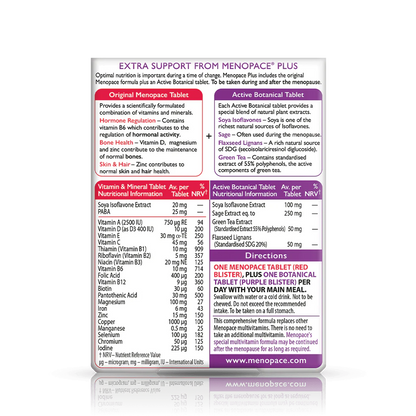 Vitabiotics Menopace Plus - 56 Tablets