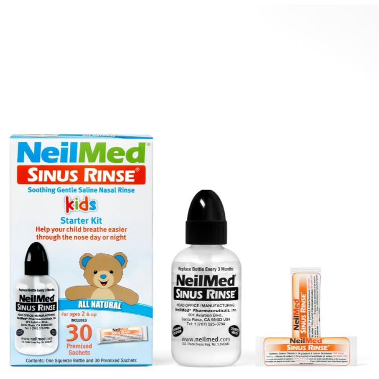 NeilMed Sinus Rinse for Kids Starter Kit - 30 sachets