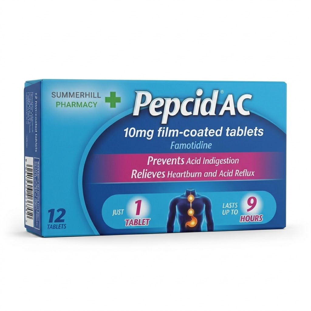 Pepcid AC 10mg Film-Coated Tablets