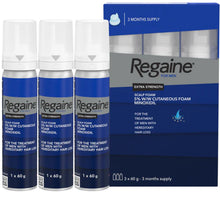 Regaine For Men Extra Strength Foam - 3 Pack