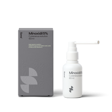 Sons Minoxidil 5% cutaneous solution bottle and packaging on a white background