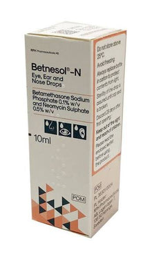Betnesol N 0.1% / 0.5% w/v Eye, Ear and Nasal Drop 10ml